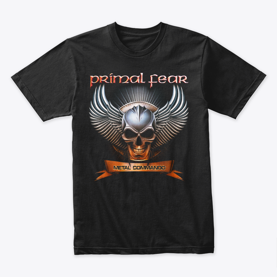 Camiseta Algodon Primal Fear Metal Commando