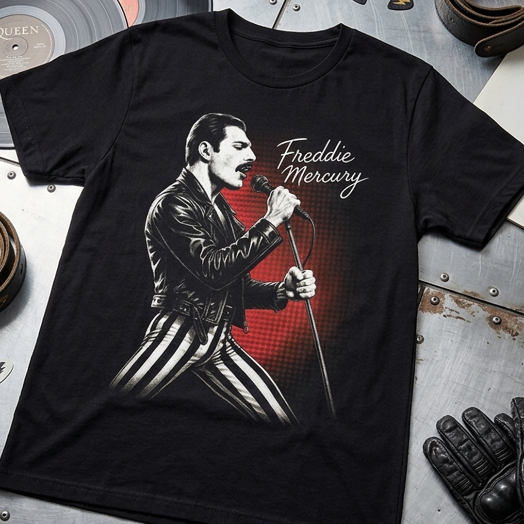 Camiseta Algodon Freddie Mercury 2