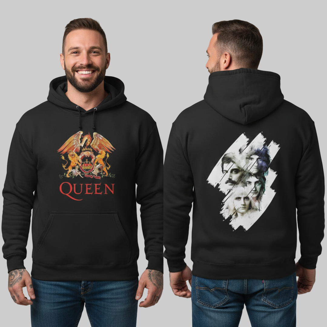 Buzo Capota Queen Doble estampado