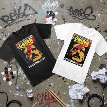 Camiseta Algodon Art Queen Bowie
