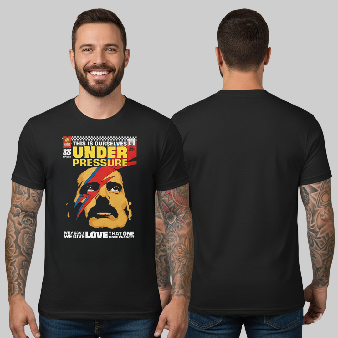 Camiseta Algodon Art Queen Bowie
