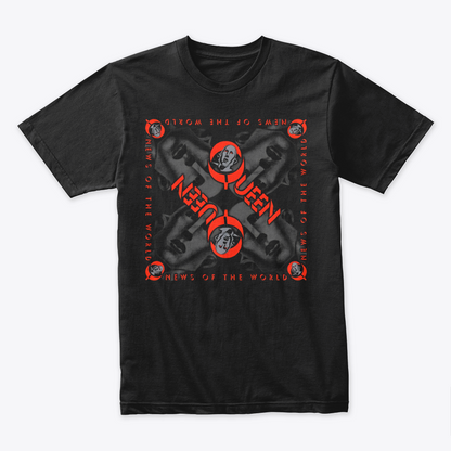 Camiseta Algodon Queen News Of The World