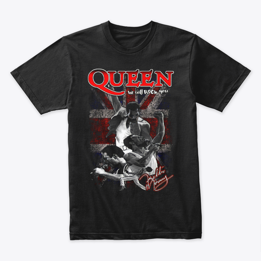Camiseta Algodon Queen We Will Rock You
