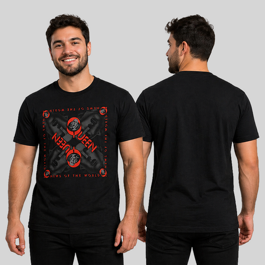 Camiseta Algodon Queen News Of The World