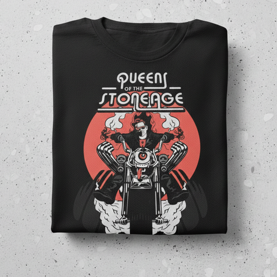 Camiseta Algodon Queen of the stoneage