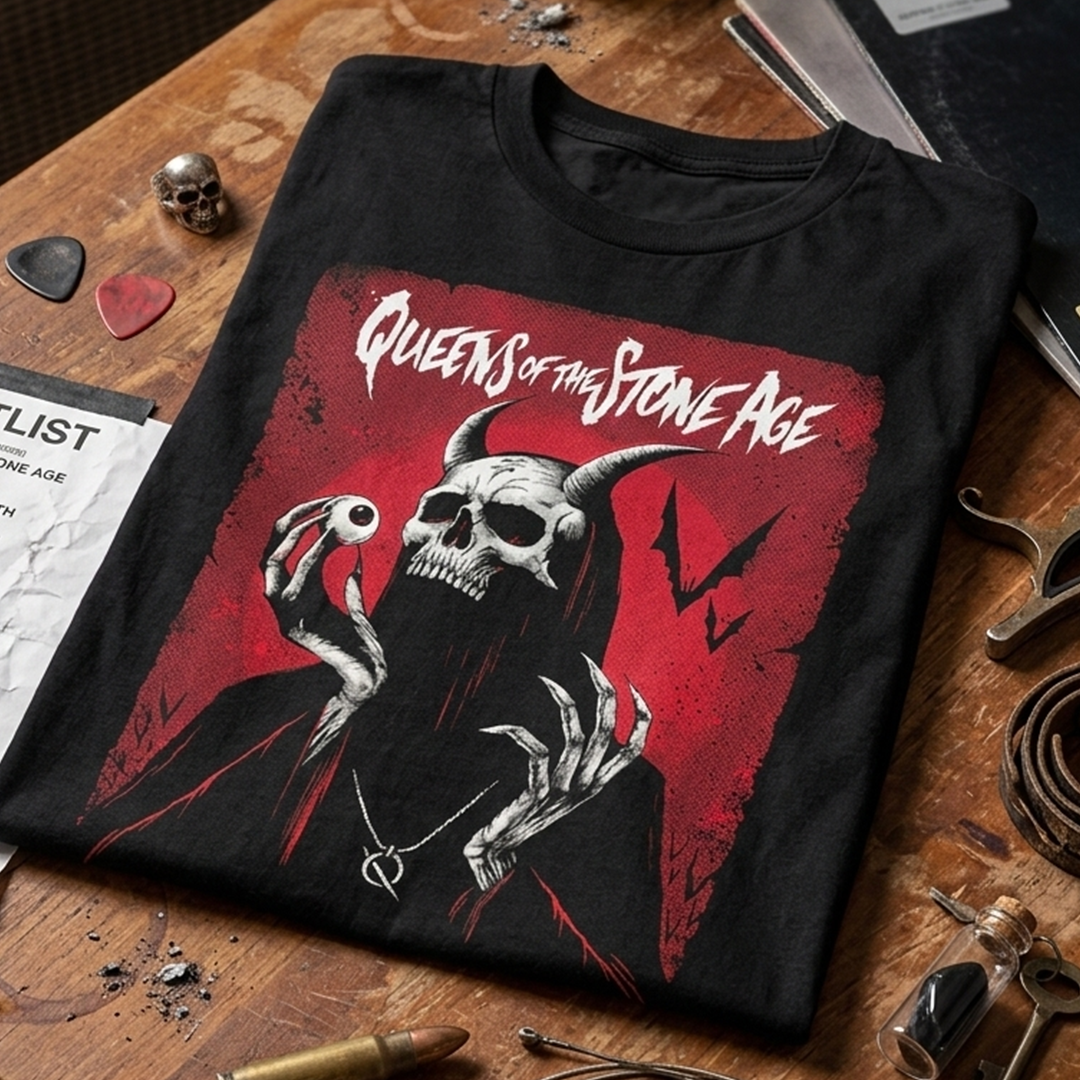 Camiseta Algodon Queens of the Stone Age