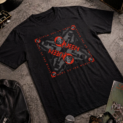 Camiseta Algodon Queen News Of The World