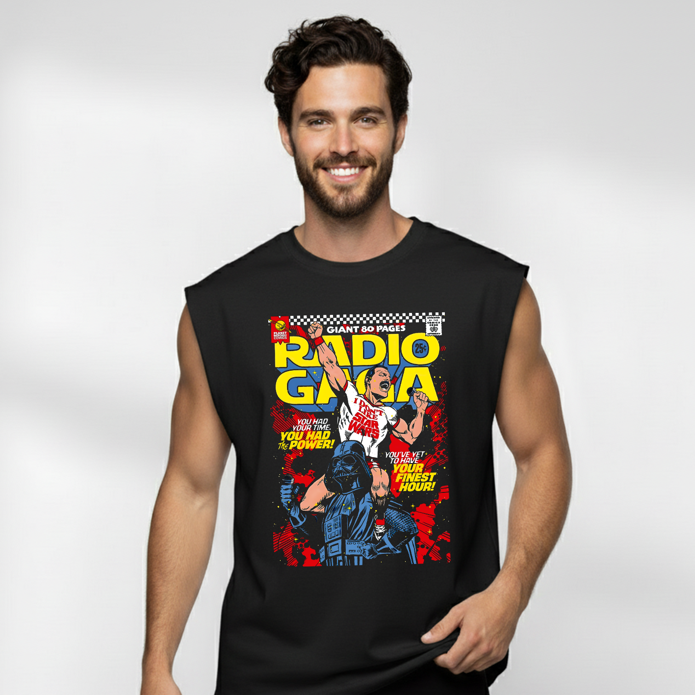 Esqueleto Manga Sisa Radio Gaga Art Queen