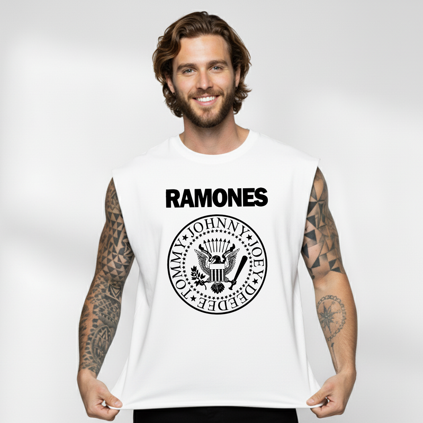 Esqueleto Manga Sisa The ramones
