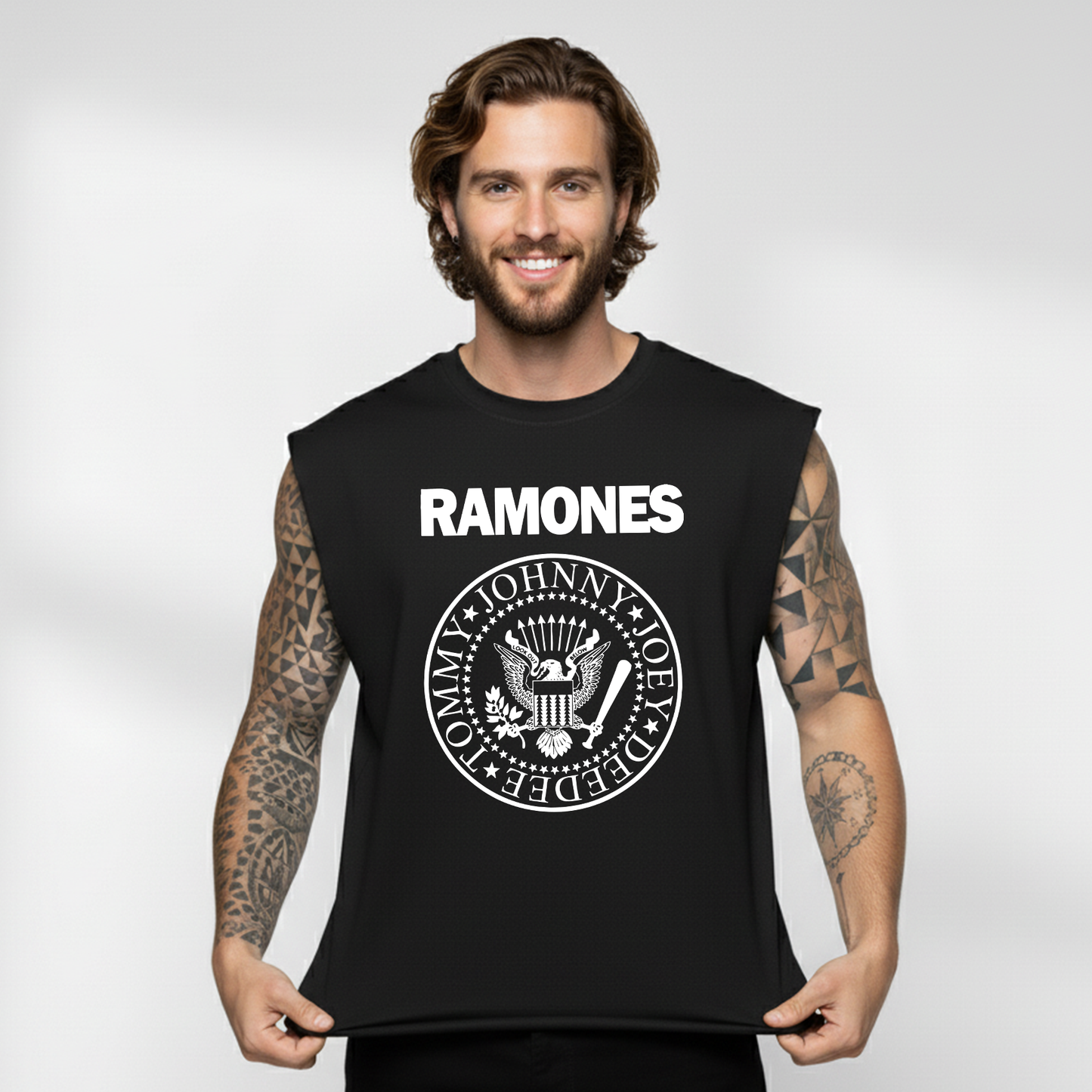 Esqueleto Manga Sisa The ramones