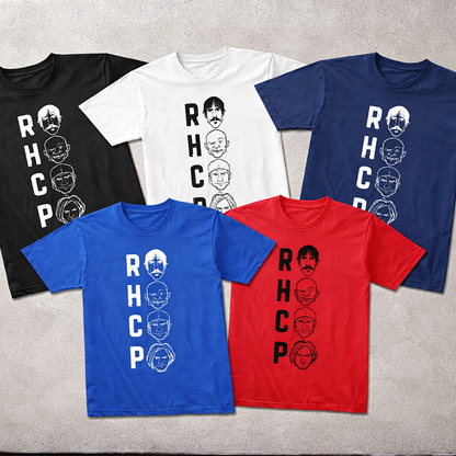 Camiseta Algodón Red Hot Chilli Peppers Vertical