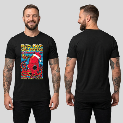 Camiseta Silverchair Red Hot Chilli Peppers RHCP Navidad