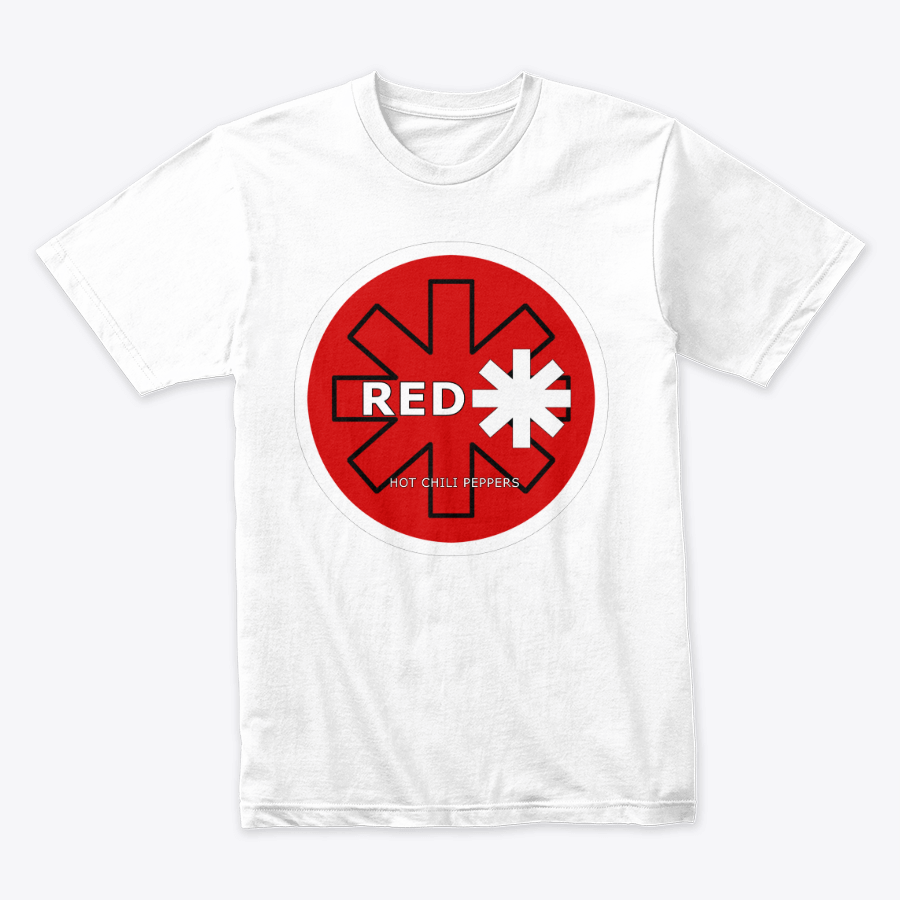 Camiseta Algodon RHCP Logo Poster