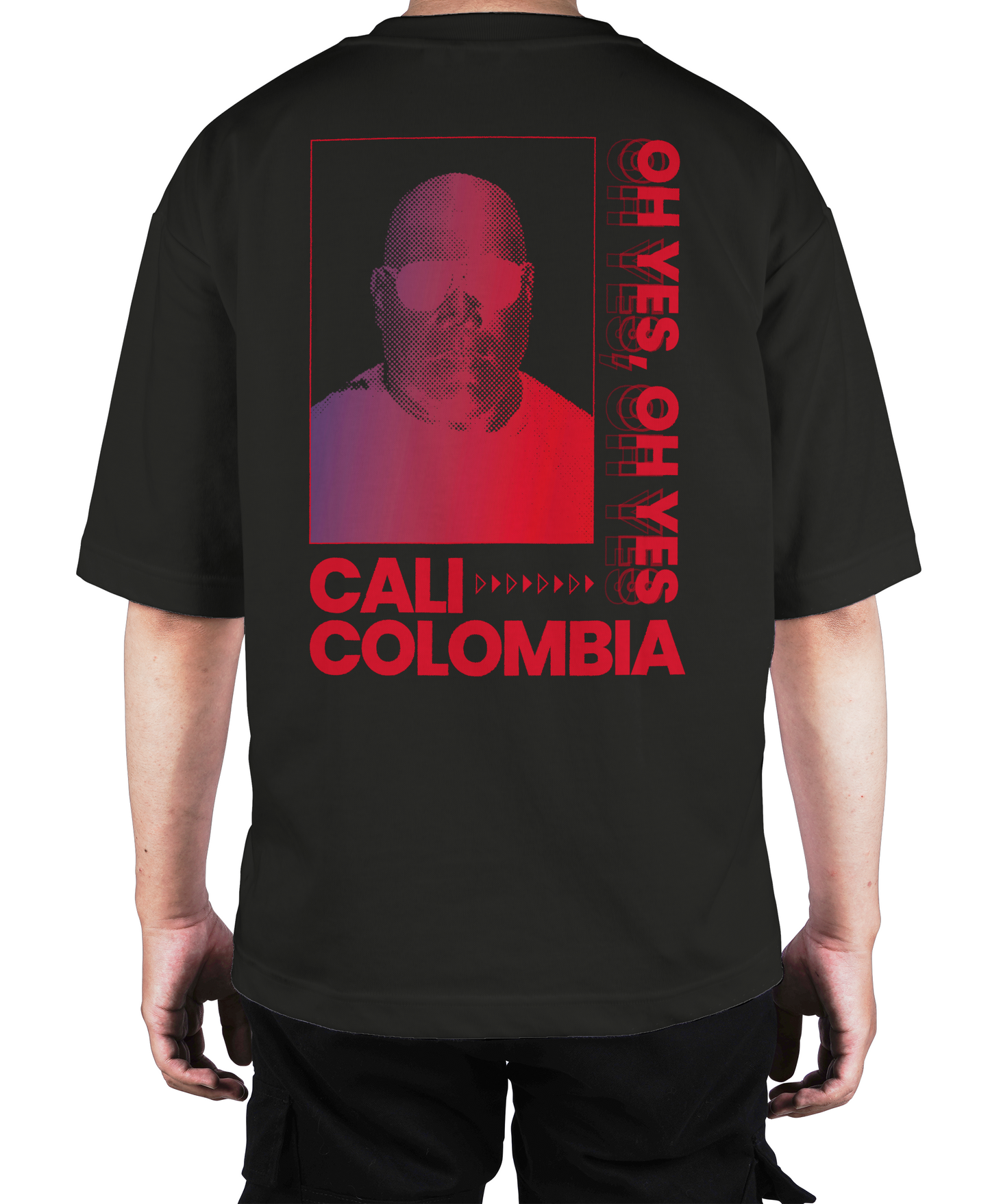 Camiseta Oversize Carl Cox Face 4