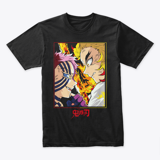 Camiseta Algodon Rengoku Fight Poster