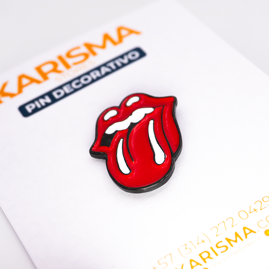 Pin Metálico Rock The rolling Stones