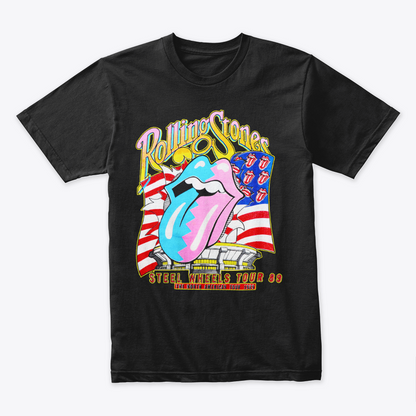 Camiseta Algodon Rolling Stones Tour 89