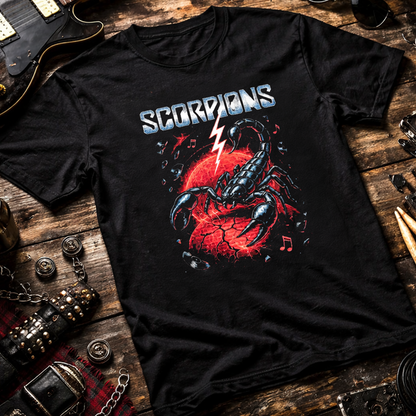 Camiseta Algodon Scorpions Poster!