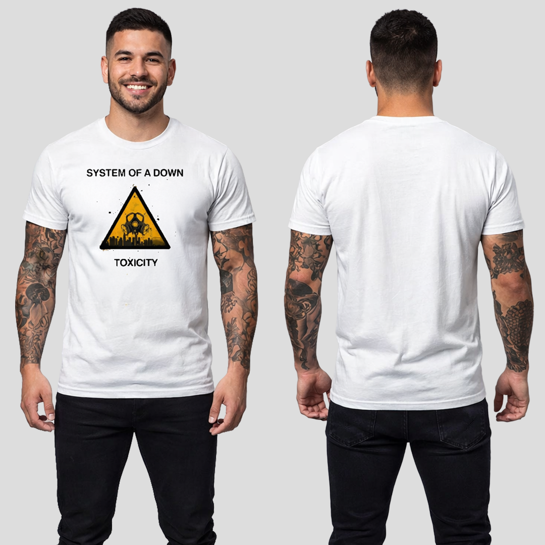 Camiseta Algodon System Of A Down Album Toxicity