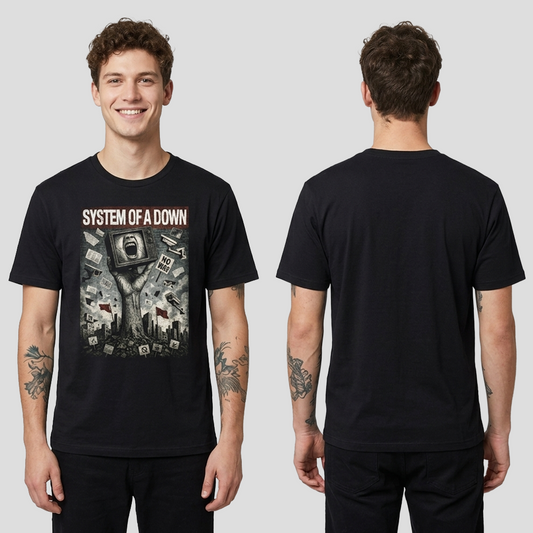 Camiseta Algodon System Of A Down No War