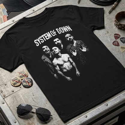 Camiseta Algodon System Of A Down Band 2