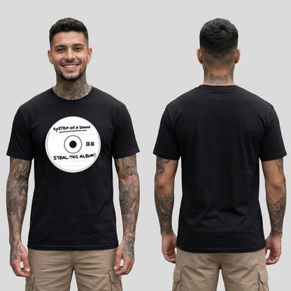 Camiseta Algodon System Of A Down Steal This Album Cover