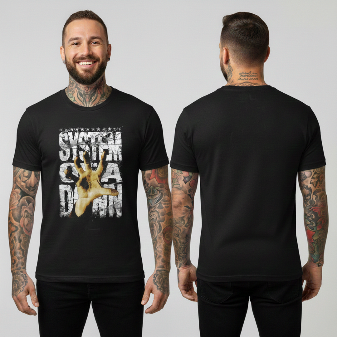 Camiseta Algodon System Of A Down Poster