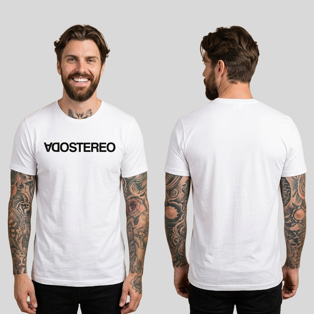 Camiseta Algodón Soda Stereo Rock Style