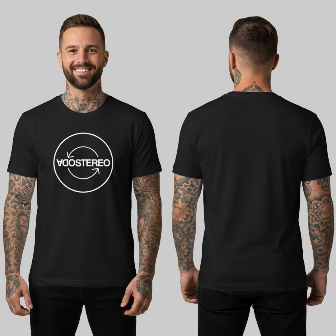 Camisetas Soda Stereo Logo Rock Style