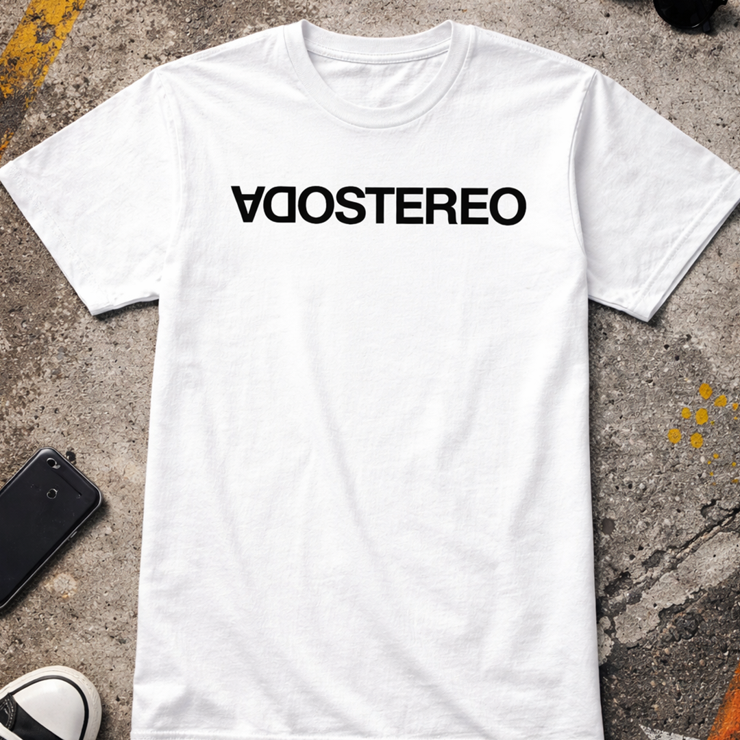 Camiseta Algodón Soda Stereo Rock Style