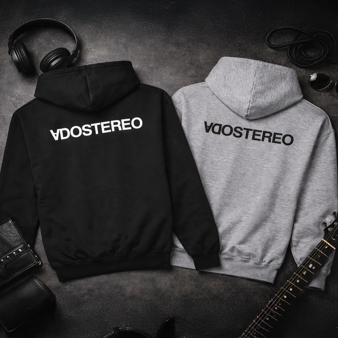 Buzo Capota Rock Style SODA STEREO Doble estampado