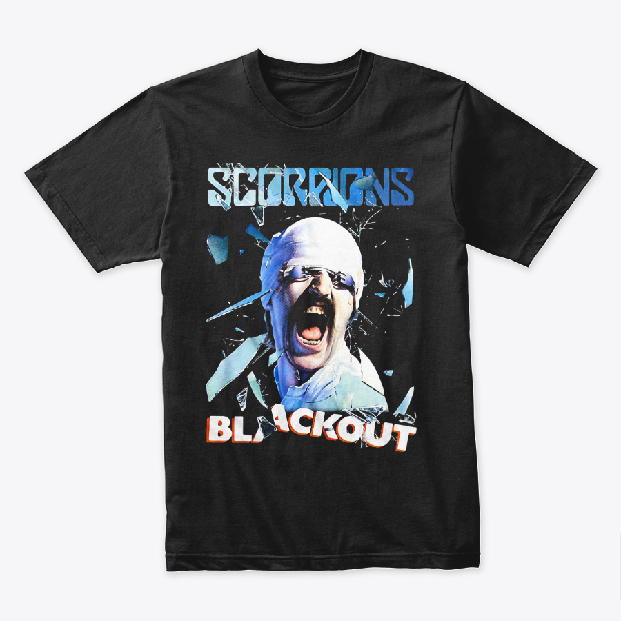 Camiseta Algodon Scorpions Blackout