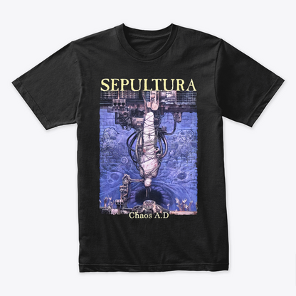 Camiseta Algodon Sepultura Chaos A.D