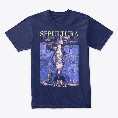 Camiseta Algodon Sepultura Chaos A.D