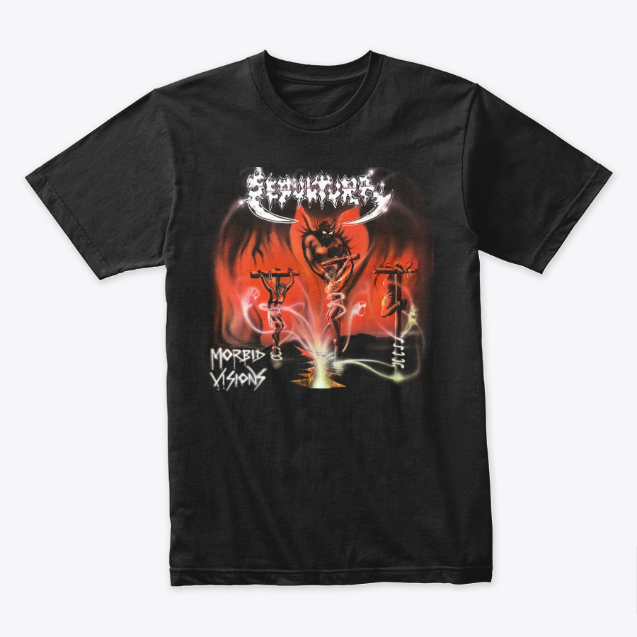 Camiseta Algodon Sepultura Morbid Visions