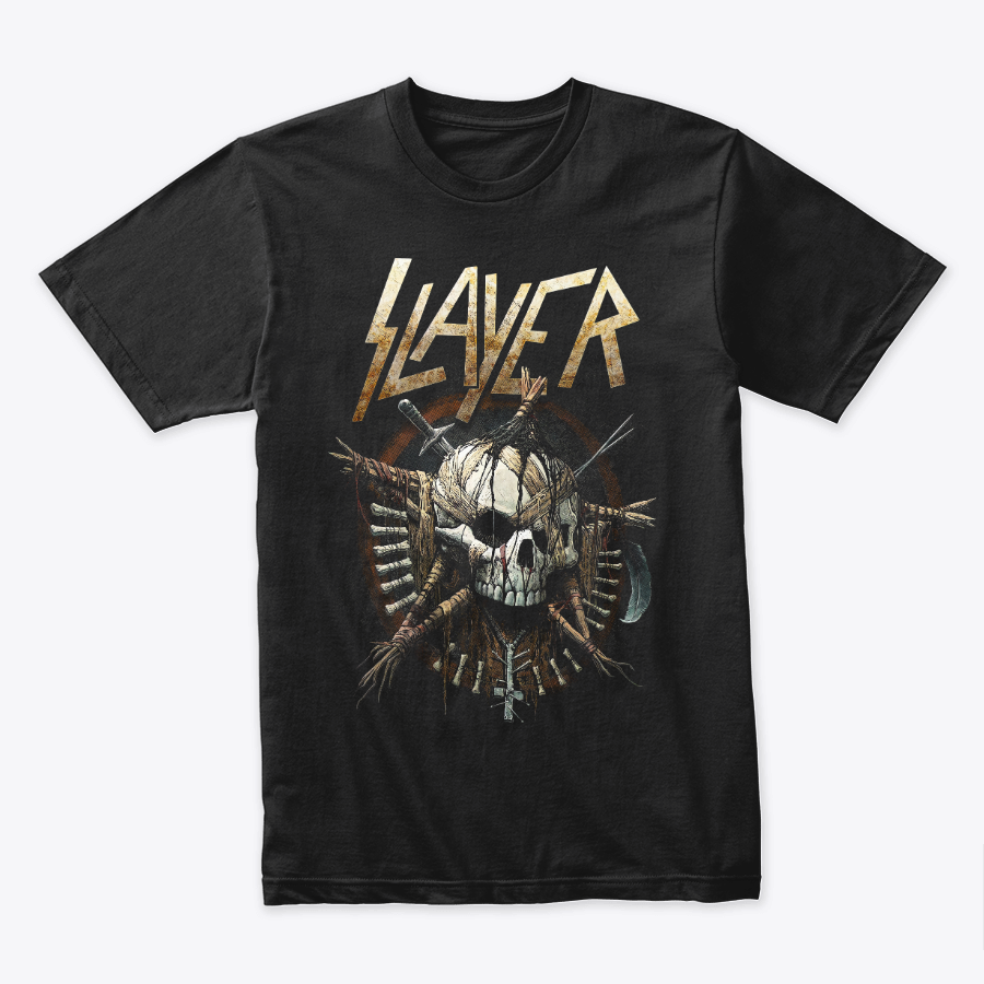 Camiseta Algodon Slayer Skull Art