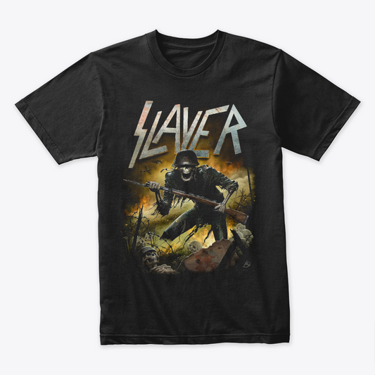 Camiseta Algodon Slayer War 2015 Tour