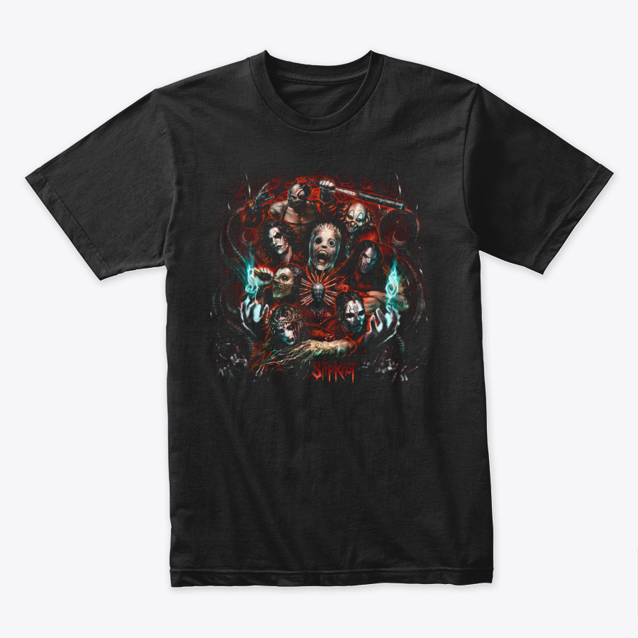 Camiseta Algodon Slipknot Band Poster