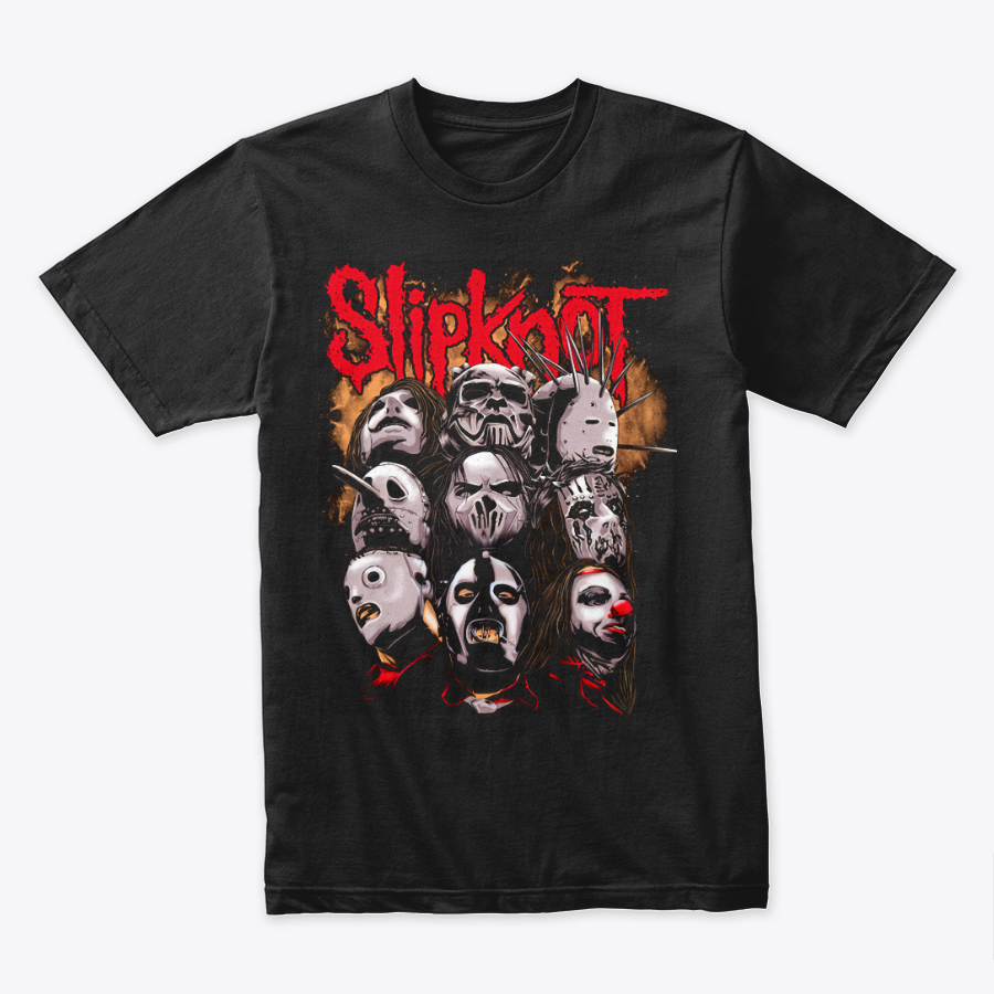 Camiseta Algodon Slipknot Group Art