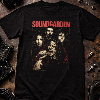Camiseta Algodon Soundgarden Band 2
