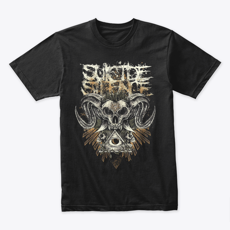 Camiseta Algodon Suicide Silence Goathorn