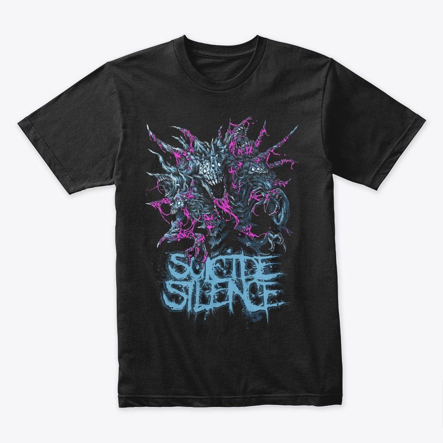 Camiseta Algodon Suicide Silence Monster Style