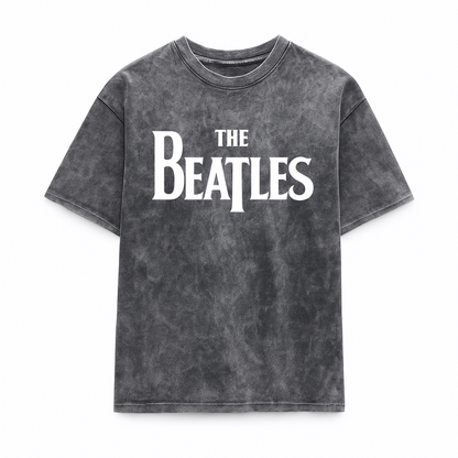 Camiseta Prelavada Algodon The Beatles Logo