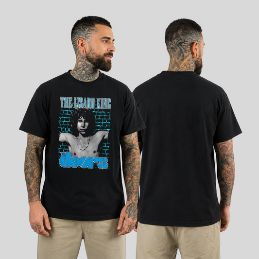 Camiseta Algodon The Doors Lisard King