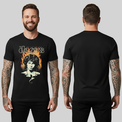 Camiseta Algodon The Doors Jim Morrison