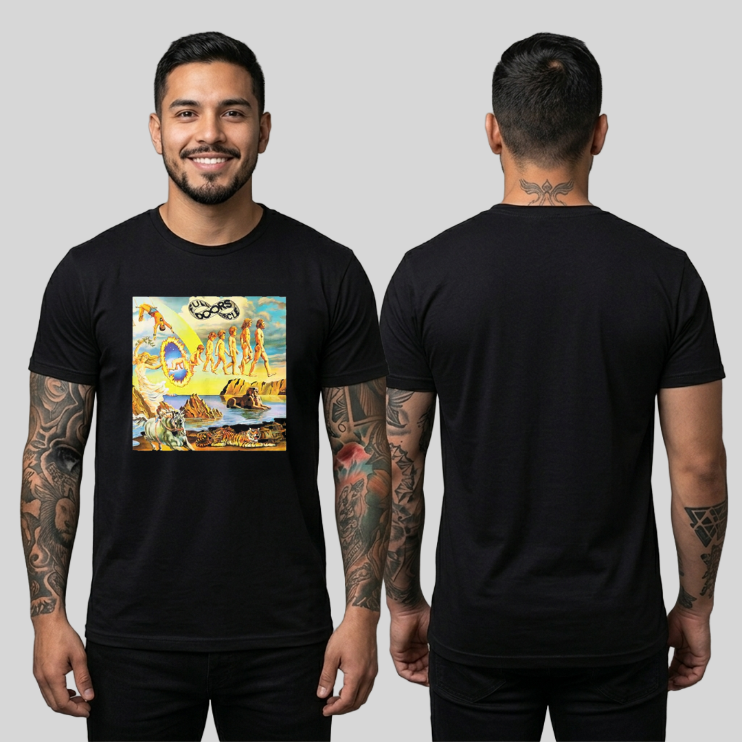 Camiseta Algodon The Doors Full Circle