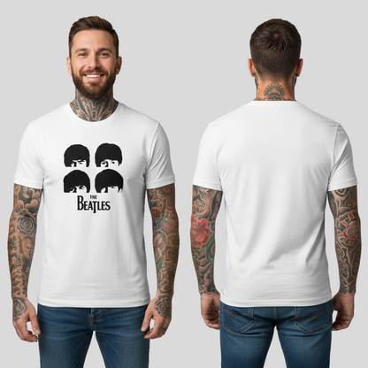 Camiseta Algodón The Beatles Face