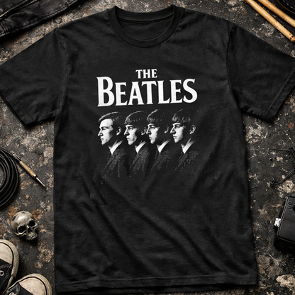 Camiseta Algodon The Beatles Band