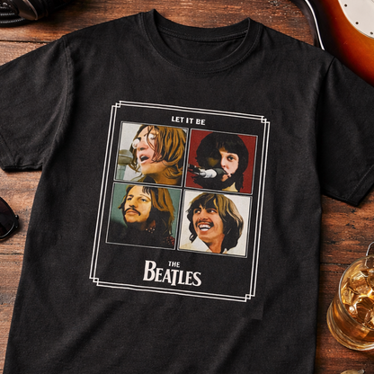 Camiseta Algodon The Beatles Let It Be