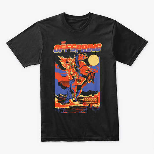 Camiseta Algodon The Offspring Poster mexico